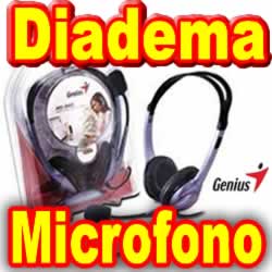 DIADEMA GENIUS HS-04S C/CONTROL VOLUMEN