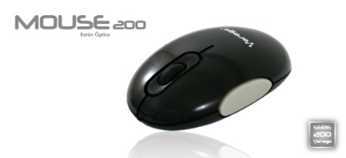 MOUSE VORAGO MO-400 NEGRO USB