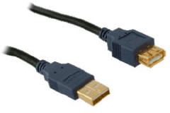 CABLE USB 1.8M A/M-A/F 6FT  USB-AF