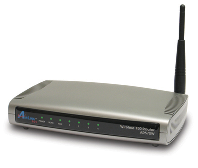 ROUTER AIRLINK WIRELESS 150 N  AR570W