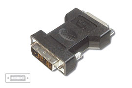 ADAPTADOR P/ MONITOR DVI ANALOGO-SVGA DIGITUS