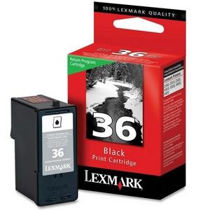 CARTUCHO LEXMARK  36 NEGRO 18C2130 ALTO RENDIMIENTO