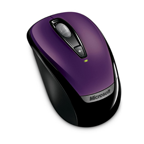 MOUSE OPTICO WIRELESS MICROSOFT 3000 MORADO