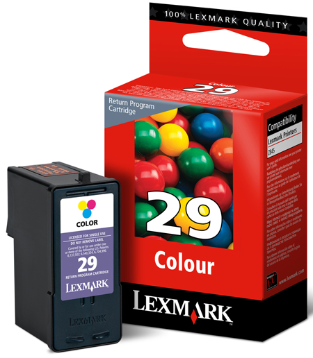 CARTUCHO LEXMARK  29 COLOR 18C1429