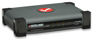 SWITCH 5 PUERTOS INTELLINET 10/100/1000