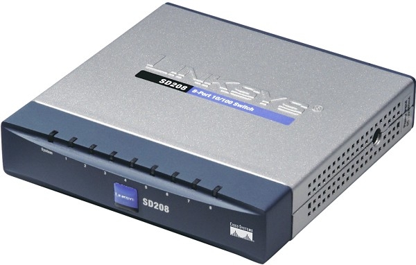 SWITCH LINKSYS 8 PUERTOS 10/100