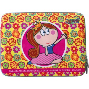 FUNDA P/LAPTOP PRINCESA MODELO DS84