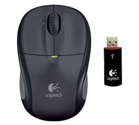 MOUSE LOGITECH OPTICAL  V220 INALAMBRICO NEGRO 910-000475