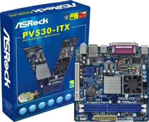 ASRock Preps VIA CPU Embedded Motherboard PV530