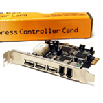 TARJETA USB 3 PTOS + 2 FIREWIRE PCI EXPRESS