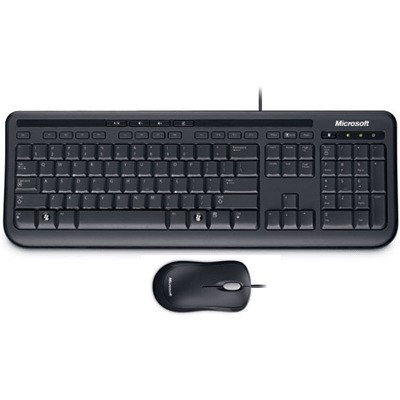 KIT TECLADO Y MOUSE MICROSOFT MOD WIRED DESKTOP 600