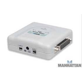 SWITCH MANHATTAN 2 PUERTOS AUTOMATICO IEEE 1284 1 IMPRESORA