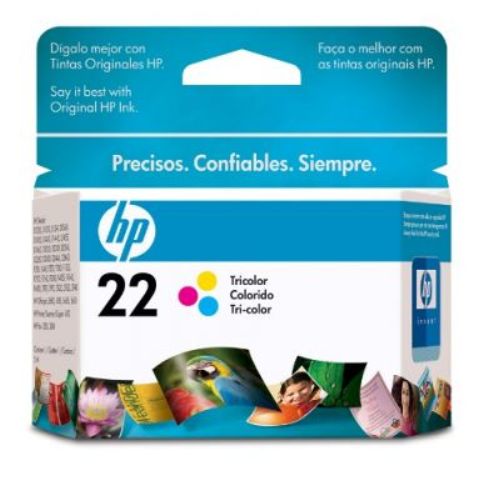 CARTUCHO HP 22 COLOR C9352AL P/IMP. DESJK JET