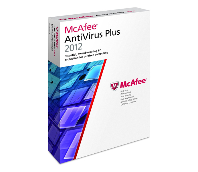 MCAFEE ANTIVIRUS PLUS 2012; 1 Usuarios; MAV12LPM1RHA  *** ACTUALIZABLE A 2013 *** (Existencias Limitadas)