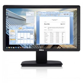 Monitor DELL. E1912H de 19" pulgadas wide con retroiluminacion LED. Resolucion HD (1366×768). Contraste 8000000:1. Brillo 250 cd/m2. Tiempo de respuesta de 5 ms, con Conector VGA, Color NEGRO, Garanti