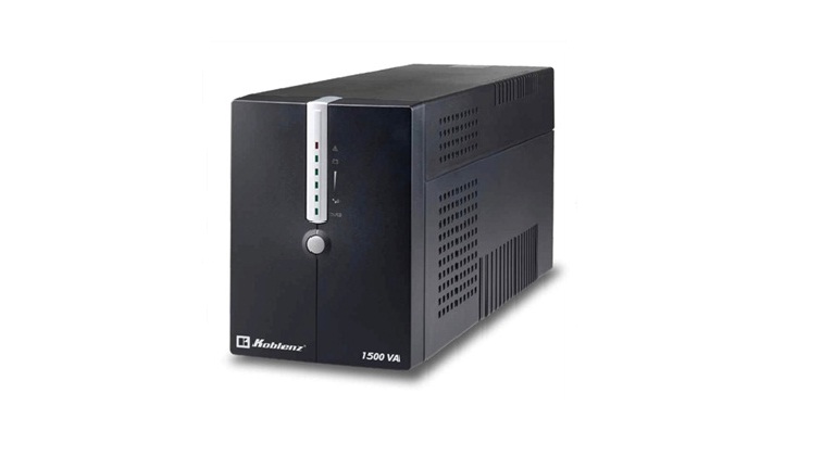 No Break 15012-USB/R 1500VA/900 W, 40 minutos de respaldo, regulador integrado, 8 contactos (6/2), recarga de batería en modo apagado, protección telefónica. RJ-11/RJ-45, software para cierre de aplic