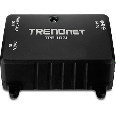 Inyector POE TRENDnet - 48 V, 10, 100 Mbit/s