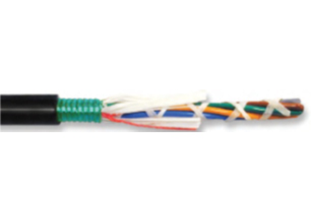 Fibra Optica Exterior Tubo Holgado Armada Armor 6 HILOS Multimodo 62.5/125. Metro. (120066G01)