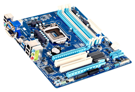 Motherboard marca GIGABYTE GA-B75M-D3H Micro-ATX Socket 1155 Soporta Tercera y Segunda Generacion de Intel Core i7/ Core i5/ Core i3/Pentium/Celeron Processors, Chipset: Intel B75 Express, Memoria 4x