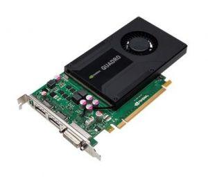 Tarjeta de video para profesionales marca PNY con GPU NVIDIA Quadro K2000 (Kepler); recomendada MCAD y para aplicaciones de diseño de todo tipo, como AutoCAD Civil3D, PhotoshopCS5, Inventor y Pro-Engi