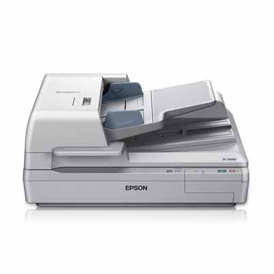 Escáner EPSON WorkForce DS-70000 - 297, 18 x 2540 mm, 70 ppm, Base plana y ADF, CCD, 8000 páginas