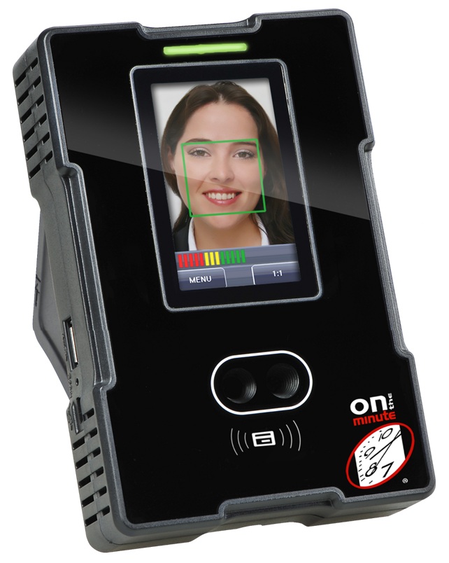 Terminal NS-Face Adicional NATIONAL SOFT On The Minute - 800 usuarios, Negro