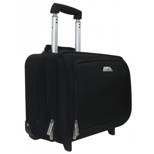 Maletin roller road warrior de 15.6 modelo (TZRC01), con alcolchonado compartimiento para computadoras portátiles,cuenta con prácticos bolsillos interiores para guardar accesorios, maletin rodante. Co