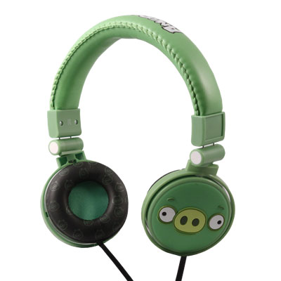 Ginga ABAUDJ-VERDE, Circumaural, Diadema, Alámbrico, Verde