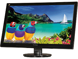 Monitor VIEWSONIC VA2446M-LED - 24 pulgadas, 1920 x 1080 Pixeles, 5 ms, Negro