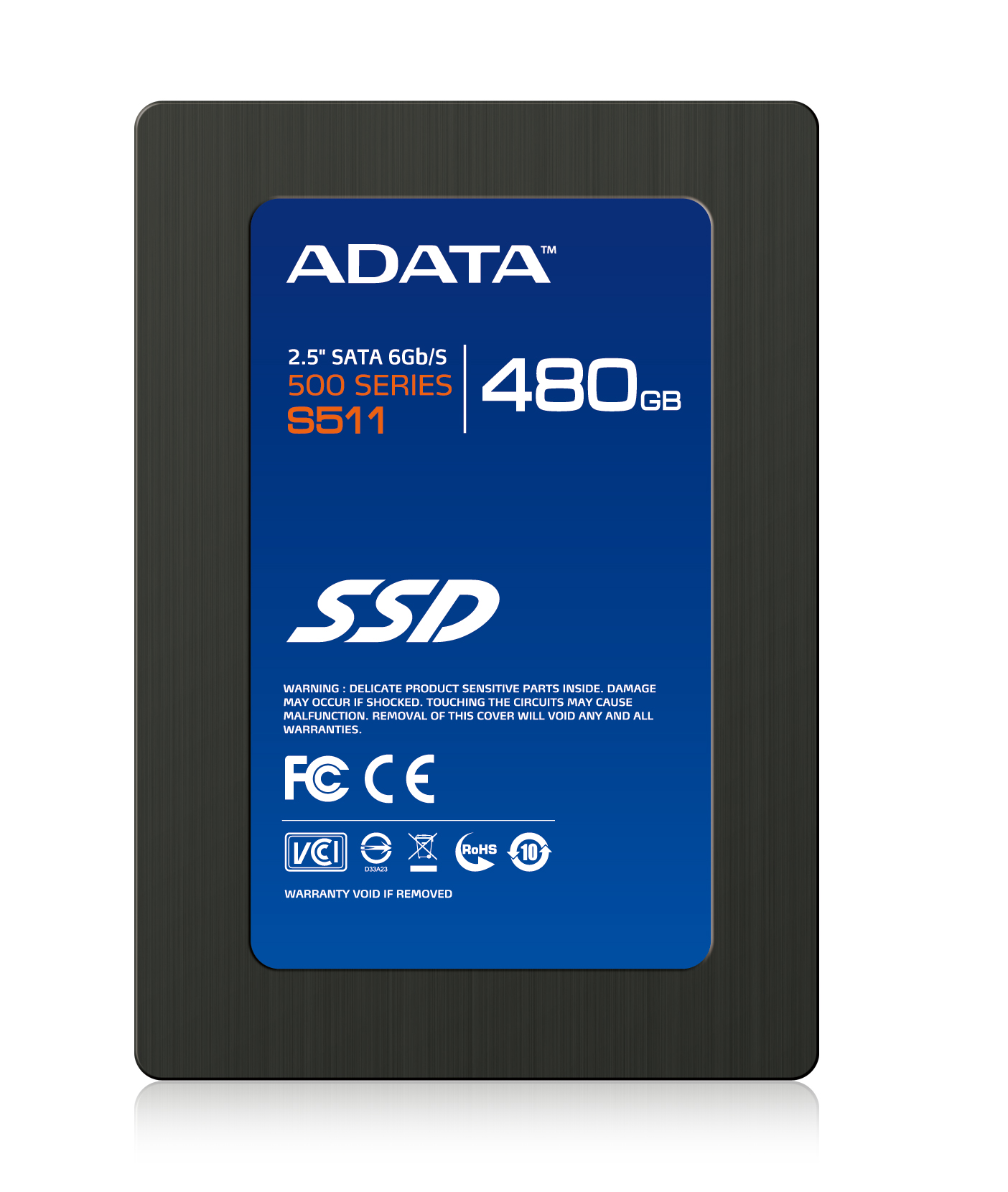 Unidad de Estado Solido A-DATA 480GB S511, SATAIII de 2.5" Transmisión con ancho de banda a 6Gb. utiliza el controlador SandForce SF-2200. Velocidad de lectura: 540MB y escritura 460MB.  Velocidad de