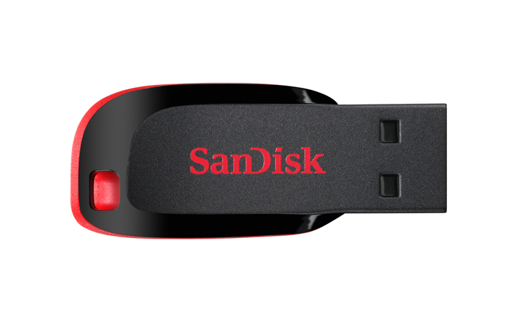 Memoria SANDISK USB CRUZER BLADE SDCZ50-004G-B35. 4 GB. (Existencias Limitadas)