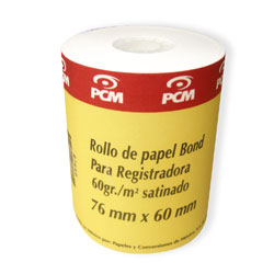 Rollo Bond Sencillo B7660 76X60 mm, C/84