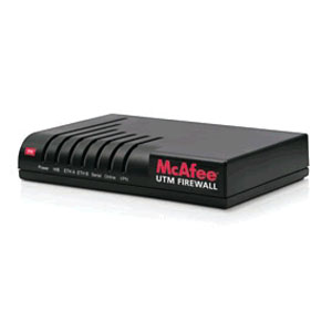 Router McAfee SG310 UTM Firewall (SnapGear SG310) Protege contra amenazas conocidas y desconocidas, prevención de intrusiones, firewalls, VPN, web y filtrado de correo, incluye el sistema de reputació