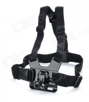 Banda elástica ajustable Evorok EV-01002 - GoPro, Negro