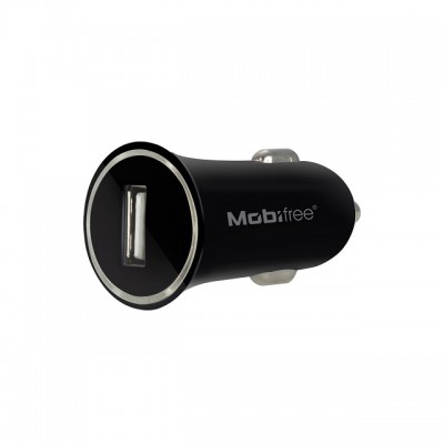 Cargador Mobifree MB-913232 - Auto, USB, Negro