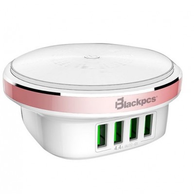 Home Charger Blackpcs ESH054-P - Interior, USB, Color blanco