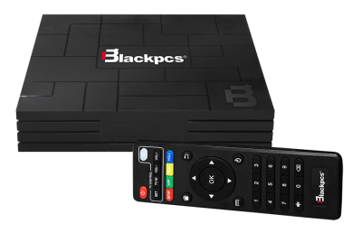 TV Box Blackpcs EO404K-B - Andoid TV 9.0, 2GB