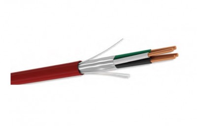 Cable de Alarma CONDUMEX 66659162 - 305 m, Rojo, Alarmas contra Incendio FPLR, 100  Cobre