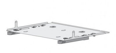 Kit de montaje CISCO Para switches 3560-CX - 2960-CX y 2960L, Plata, Acero, Montado en la pared