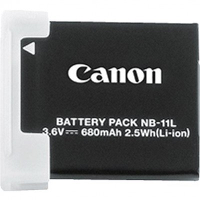 Batería CANON NB-11L - Ión de litio, 680 mAh, Negro