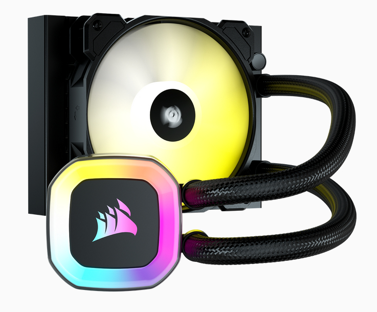 Enfriamiento Liquido  CORSAIR H55 RGB - Negro, Enfriador