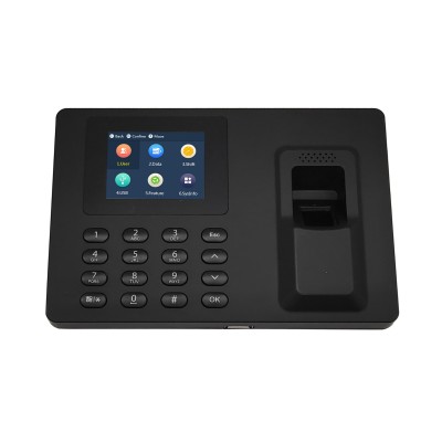 Control de Asistencia Pantalla a Color de 2.4/ 1000 Usuarios y 100 - 000 Registros/ Comunicación TCP/IP/Soporta Passwords/Puerto USB para Actualización