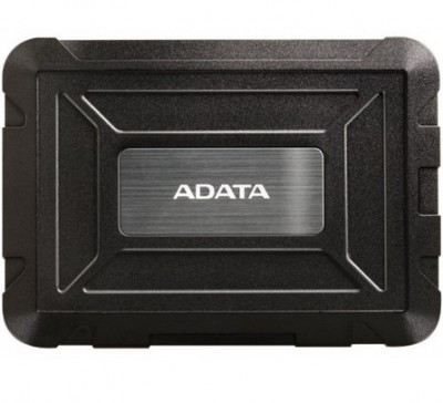 Gabinete para Disco Duro ADATA ED600 - Serial ATA III, 2.5 pulgadas, Negro
