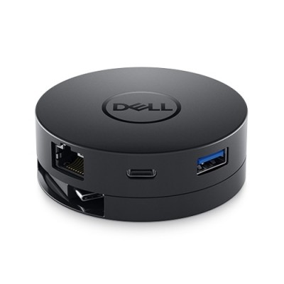 Adaptador Móvil  DELL 470-ACWN - Negro, Adaptador