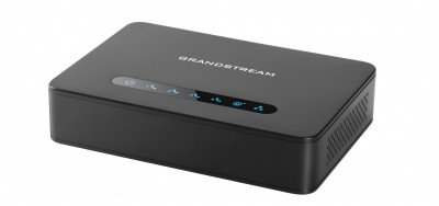 Adaptador para Teléfono Analógico Grandstream - HT814, Negro