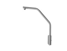 Montaje HIKVISION DS-1660ZJ - Parapeto sobre Pared, color Blanco