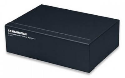 207348 Vídeo Splitter Profesional - Multiplica una fuente de señal VGA en hasta cuatro salidas VGA