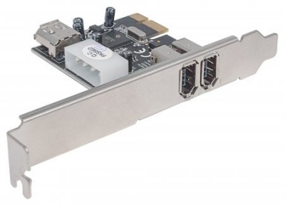 Tarjeta FireWire MANHATTAN 152112 - PCIe, IEEE 1394/Firewire