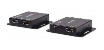 207461 Kit extensor de HDMI sobre Ethernet 1080p hasta a 100 m - Cable Cat6, Soporta IR