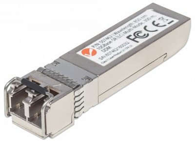 Modulo SFP + INTELLINET 507462 - 300 m, SFP+, 11100 Mbit/s, SR, Fibra óptica